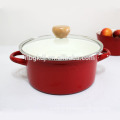 Russia popular enamel coating soup pot